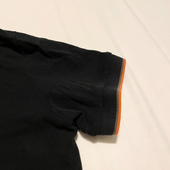 Armani Exchange Black Polo Shirt Short Sleeve Size L - Picture 13 of 16